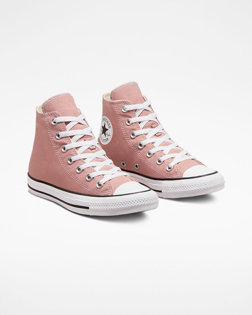 Zapatillas Altas Converse Chuck Taylor All Star Seasonal Color Hombre Rosas | PE 24EP87